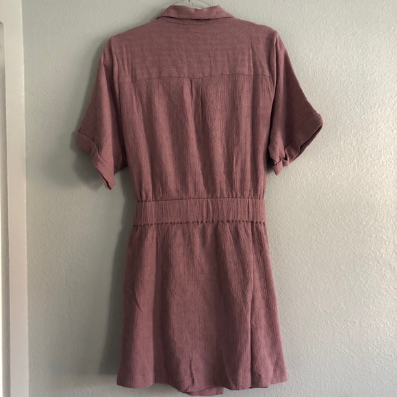 SOLD✨FREE PEOPLE Clementine Tie Wrap Purple Ash Dress - Picture 5 of 5